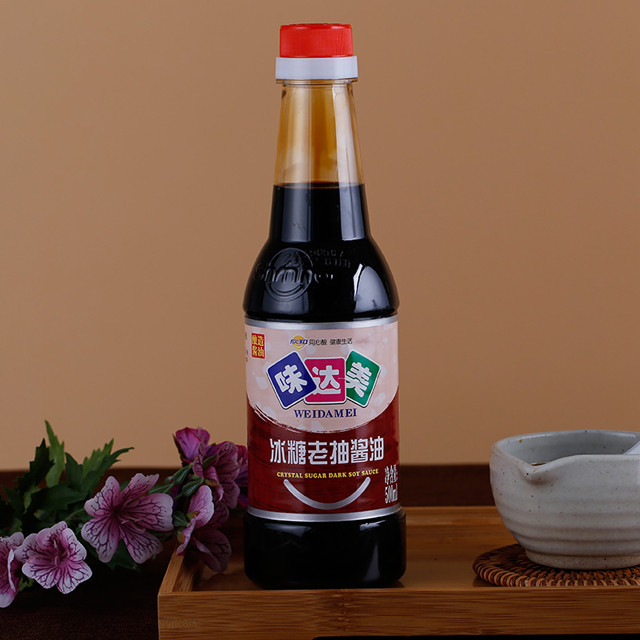 欣和 味达美 冰糖老抽酱油500ml/瓶*3