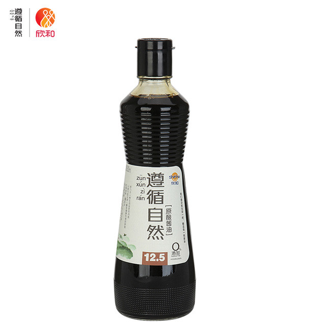 欣和 遵循自然 原酿酱油500ml/瓶*2