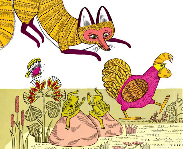 信谊世界精选图画书:母鸡萝丝去散步(生动有趣的图画让文字活灵活现