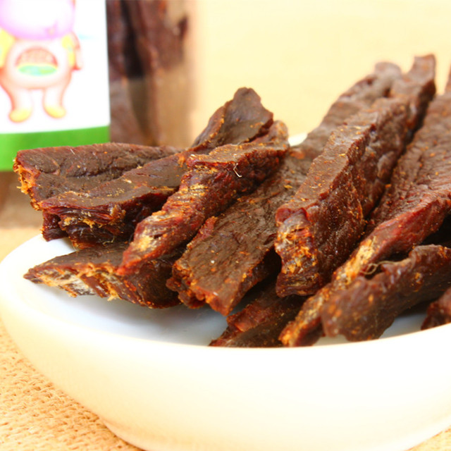 草原迪娜 148g超干风干牛肉干