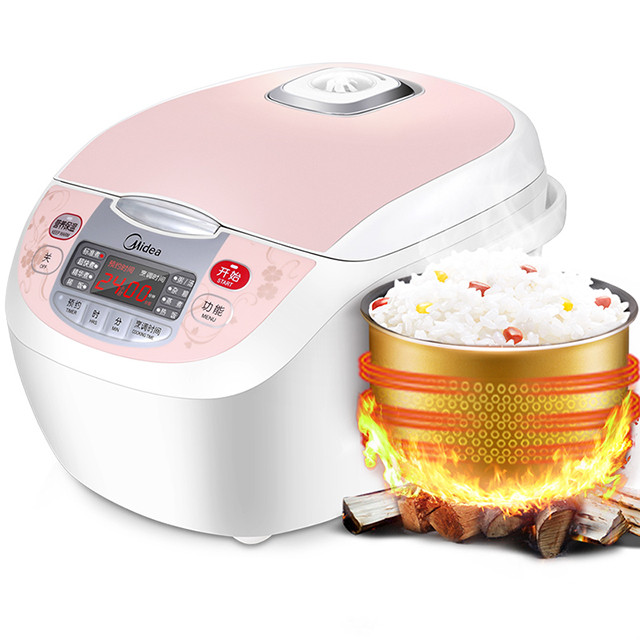 midea/美的 fs506c 电饭煲5l涡轮防溢锅智能预约饭煲美的电饭锅