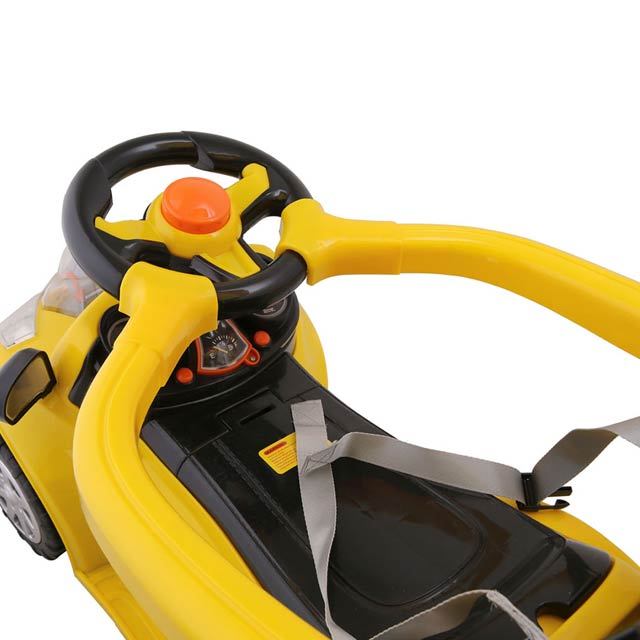 a b 仿真机器人助步车长推把带顶棚带护栏版 7836