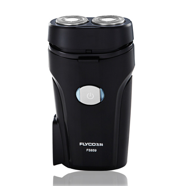 飞科fs859剃须刀电动男旋转充电式2刀头便携剃须刀迷你小巧