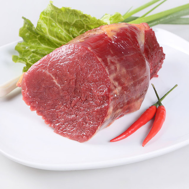 【冰鲜牦牛肉】高原牦牛肉黄瓜条1000g包邮