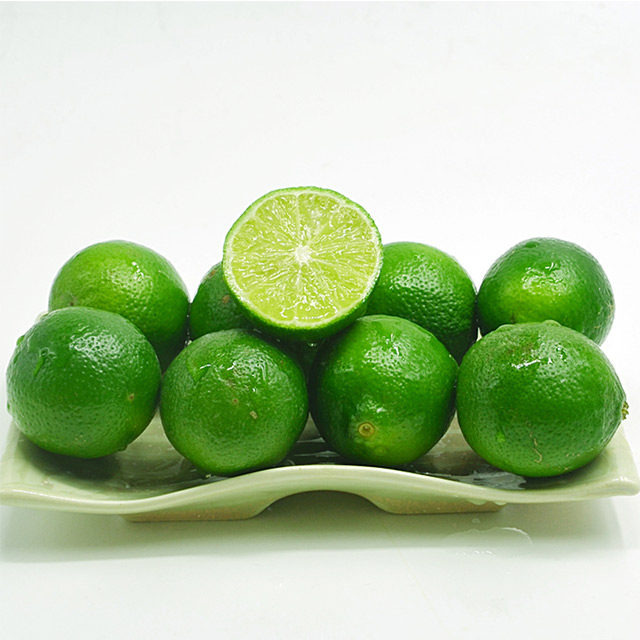 海南青柠檬优力克柠檬 新鲜青皮柠檬3斤 柠檬片 约18-20个 海南热带