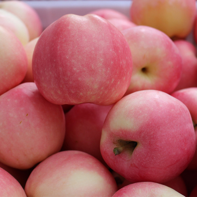 陕西红嘎啦苹果 8.5斤装 果径70-80mm