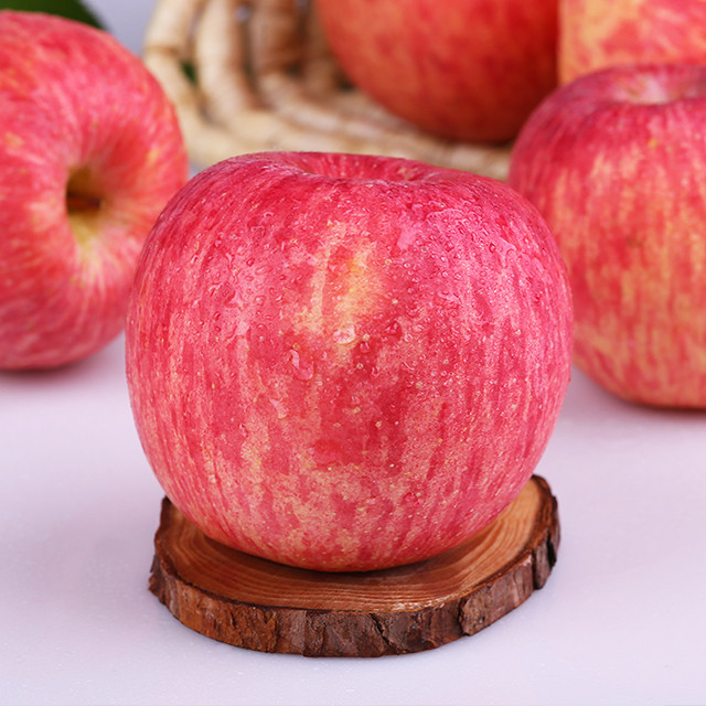 陕西红嘎啦苹果 8.5斤装 果径70-80mm