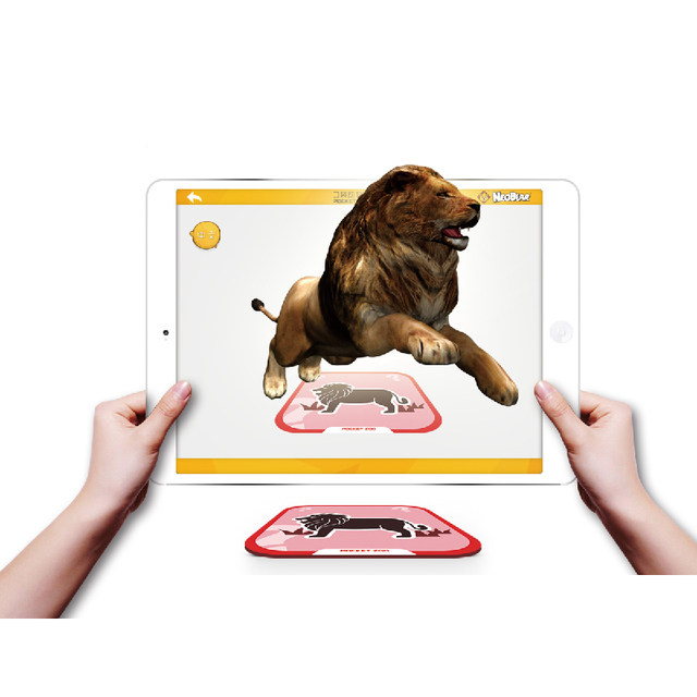 小熊尼奥 ar立体3d智能口袋动物园