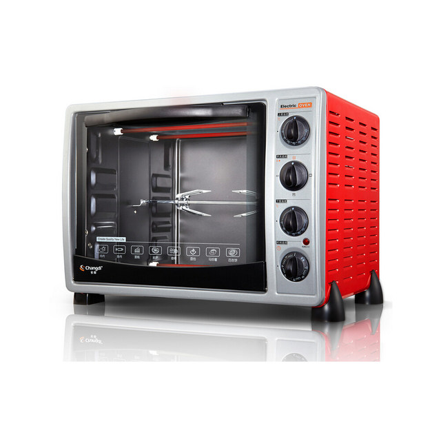 长帝电烤箱 cktf-25b 上下独立控温 30升大容量烘焙 多功能蛋糕电烤箱